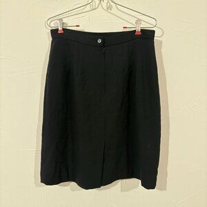 Talbots Black Skirt Women’s Size 12, Classic Knee Length, Workwear, office